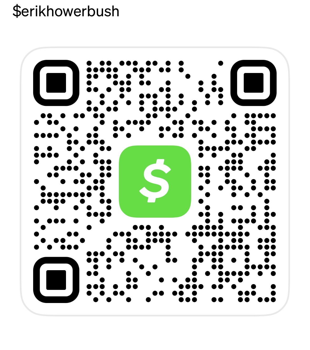 Cash App QR
